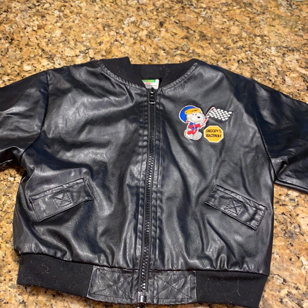 24 month faux baby bomber jacket